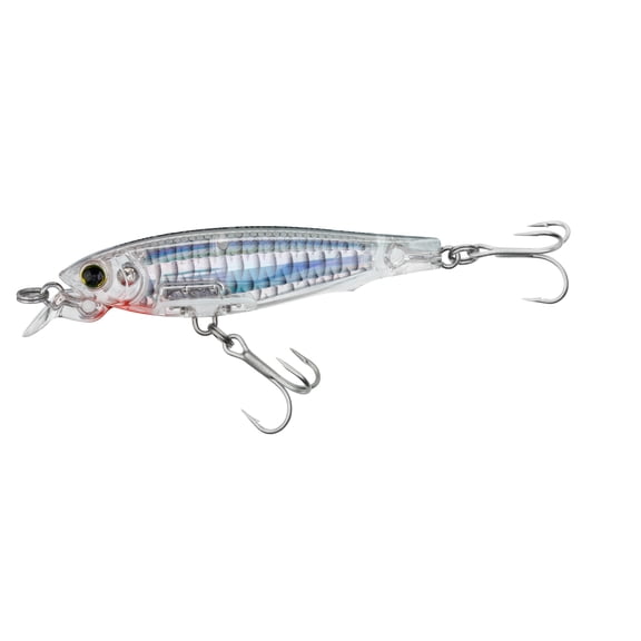 Yo-Zuri 3D Inshore Fingerling 70 Ghost Shad Hard Bait, Fishing Lure