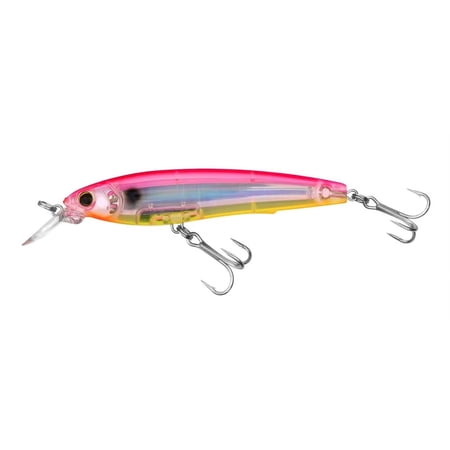 Yo-Zuri 3D Inshore Fingerling (Sp) 70Mm 2-3/4", Pink Silver Chartreuse