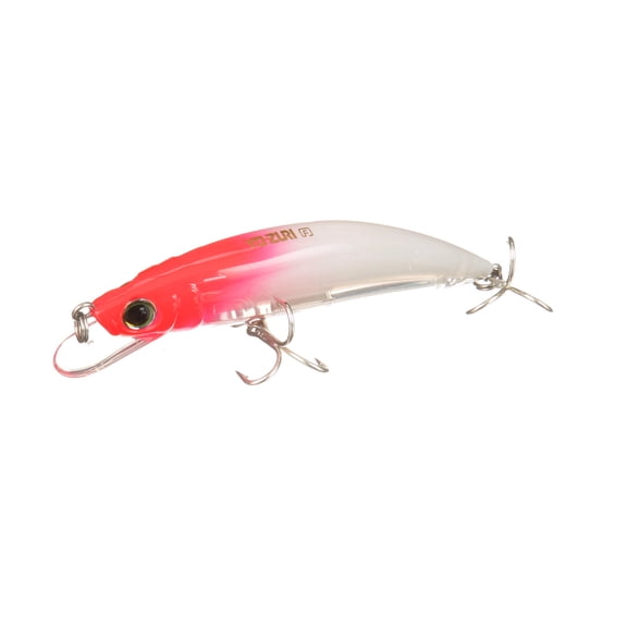 Yo-Zuri 3D Inshore Minnow Floating Hard Bait Lure, 110 mm 4-3/8 in., Red Head
