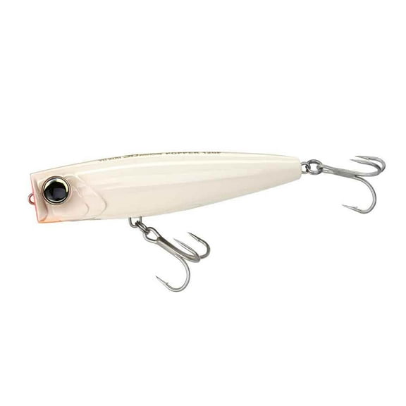 Yo-Zuri 3D Inshore Popper 90 Bone Topwater Hard Bait Lure