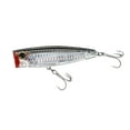 thumbnail image 1 of Yo-Zuri 3D Inshore Popper, Topwater Hard Bait Lure, Silver Black, 1 of 6