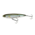 thumbnail interactive-video image 1 of Yo-Zuri 3D Inshore Topknock Pencil 4" Topwater Hard Bait Fishing Lure, Ayu Color, 1 of 2