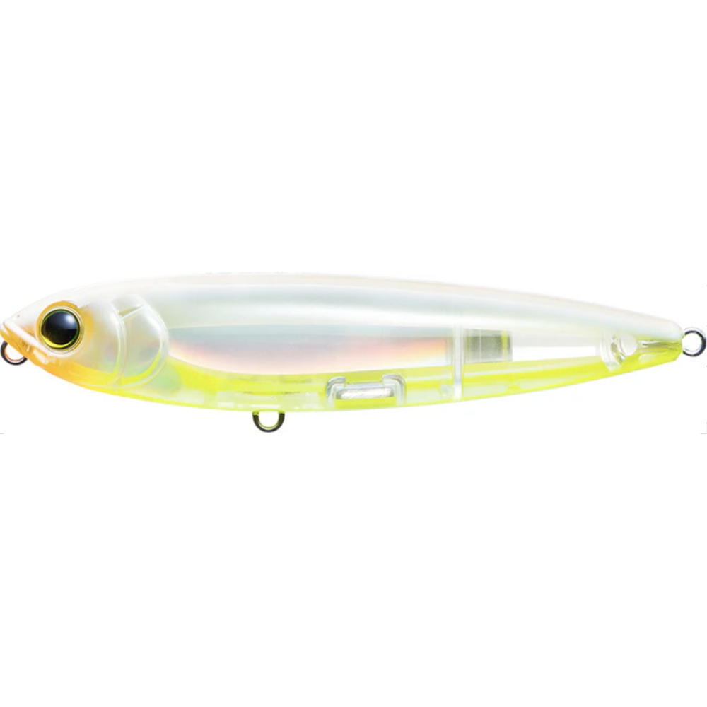 Yo-Zuri 3D Inshore Topknock Pencil Topwater Walker 5'' 1Oz Bone Silver Chartreuse
