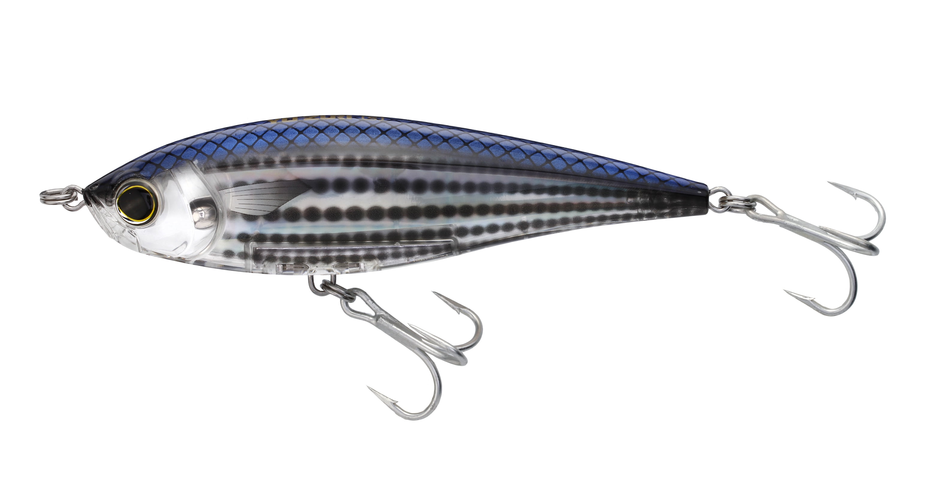 R1208-HGBL 3D Inshore Twitchbait, Couleur, Or Noir, 90 mm 3-1/2