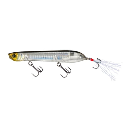 Yo-Zuri 3DB Pencil Popper Lure, 110mm, Prism Silver/Black