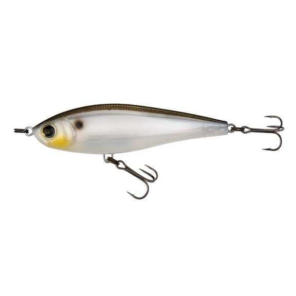 Yo-Zuri R1448-GZSH: 3Db Twitchbait Ss 110Mm 4-3/8", Ghost Gizzard Shad