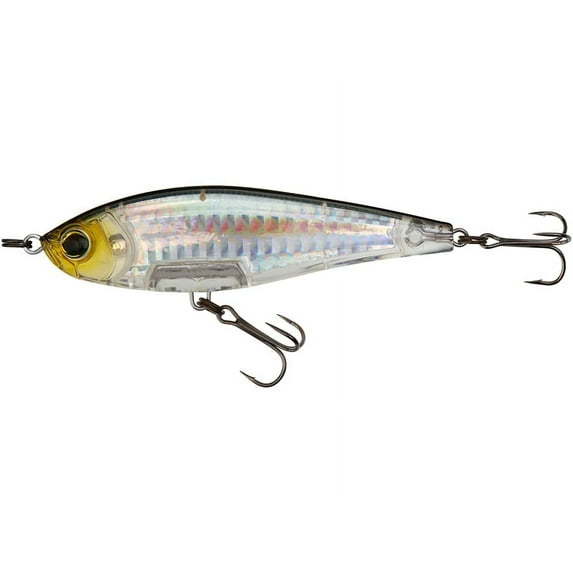 Yo-Zuri 3DB Twitchbait Topwater Prism Silver Black 3.5