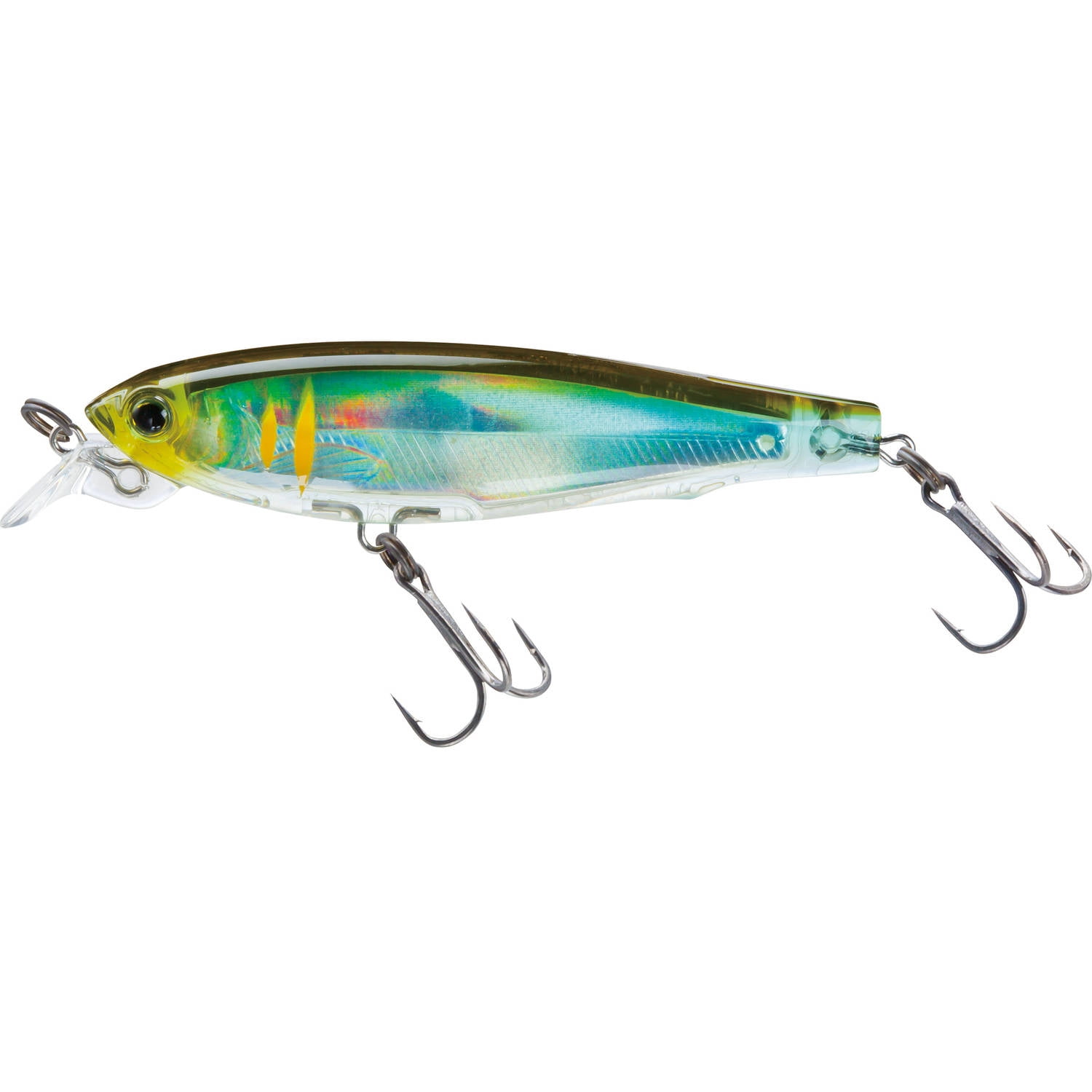Yo-Zuri, Hard Bait, 3DS Minnow 2-3/4 inch, Holographic Ayu