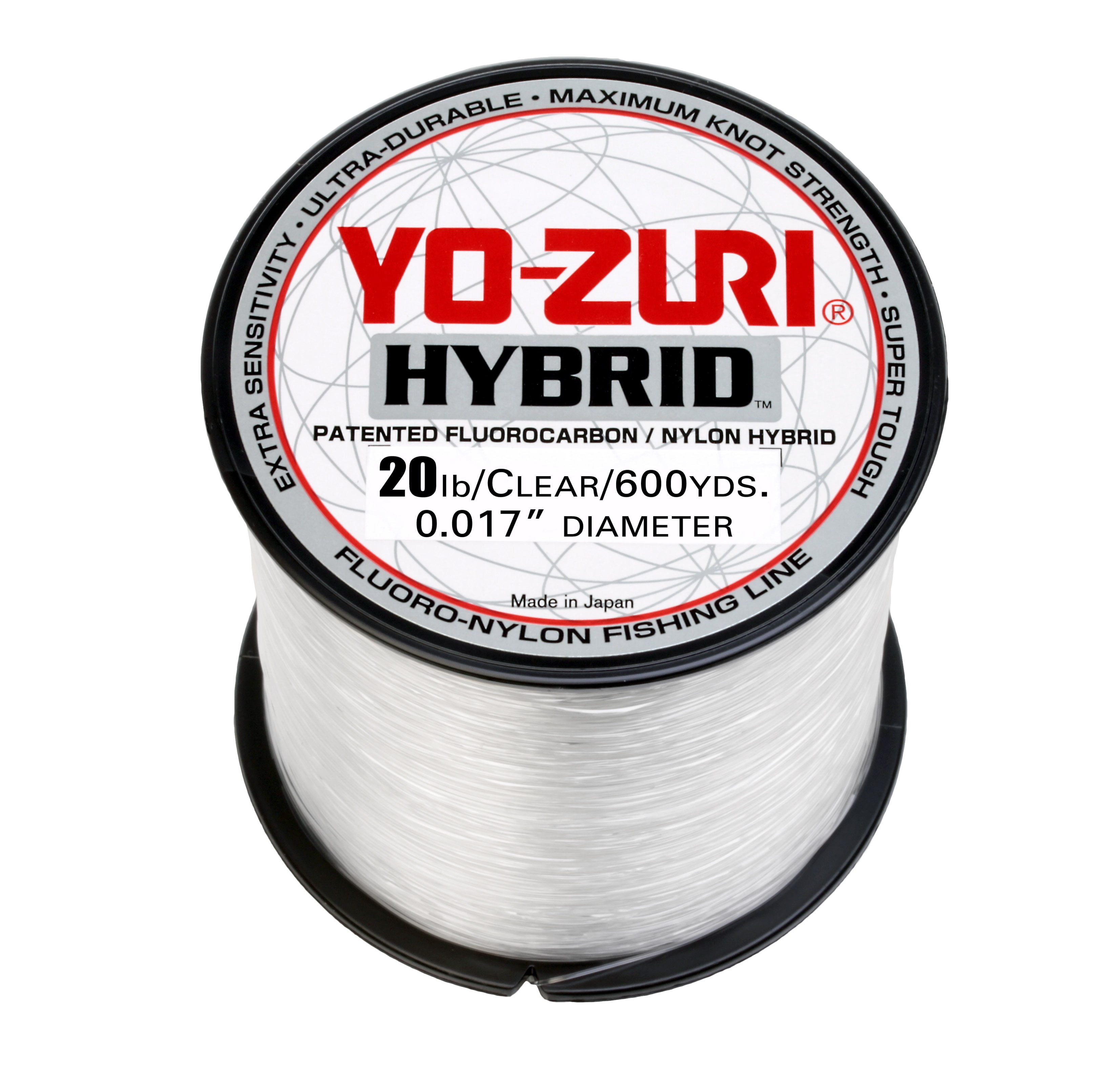 Yo-Zuri America Clear Hybrid Fishing Line, 600 Yds. 20lb 