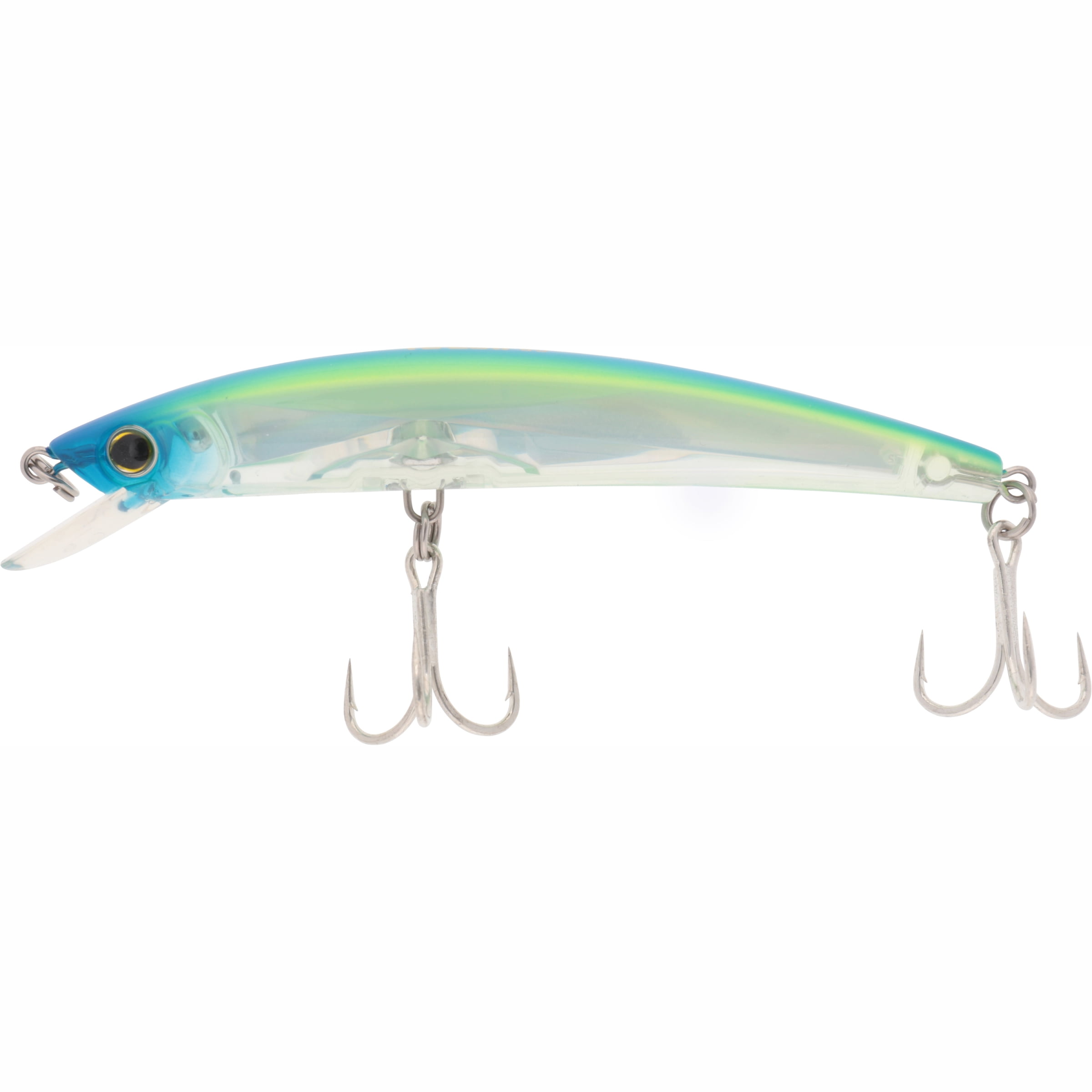 Yo-Zuri Crystal 3D 4 3/8" Floating Minnow Blue Yellow Yo-Zuri Crystal 3D 4 3/8" Floating Minnow Blue Yellow