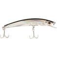 thumbnail image 1 of Yo-Zuri Crystal 3D Minnow 5 1/4" Hard Bait Fishing Lure, Black Silver, 1 of 9