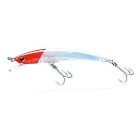 Yo-Zuri Crystal 3D Minnow 5 1/4", Red Head