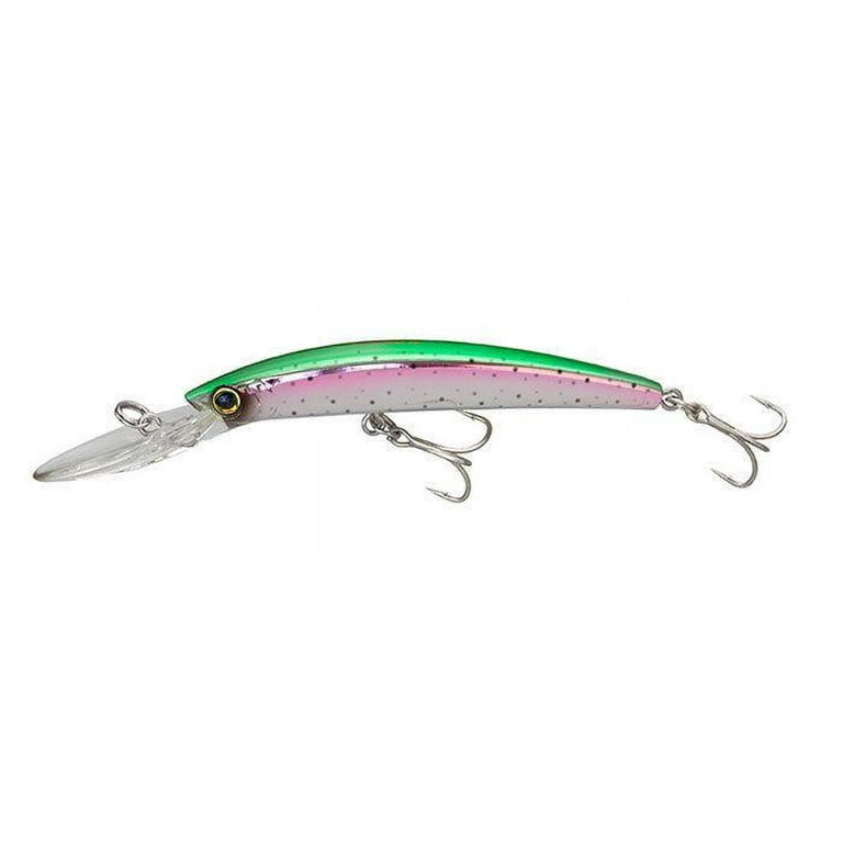 Yo-Zuri Deep Diver Crystal Minnow 110mm Floating Striper Lure R1135-HNM  Rainbow 