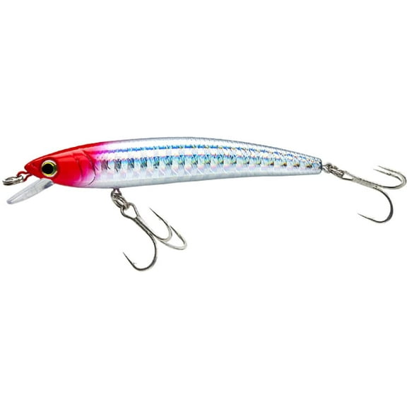 Yo-Zuri Pin's Minnow Floating 2 Jerkbait Red Head