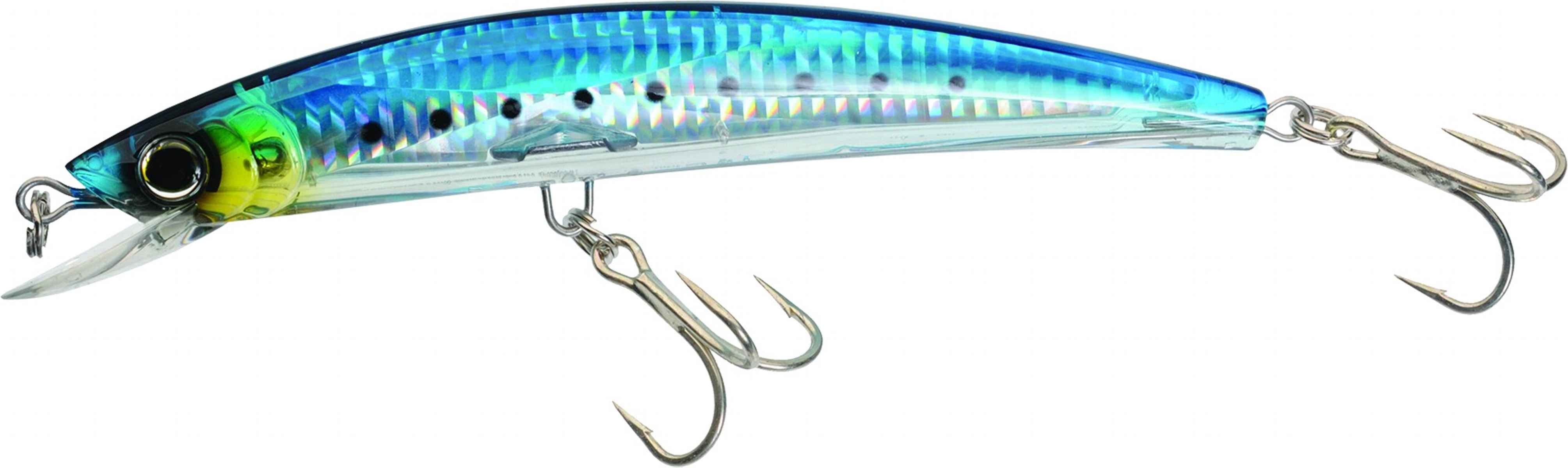 Yo-Zuri Fishing Lure F1151GHIW Crystal 3D Minnow Magnum 6 1/2" 1 1/2 oz Sardine