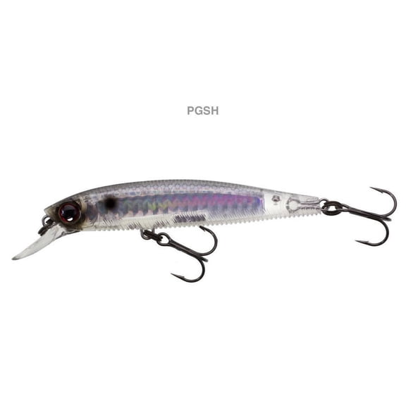 Yo-Zuri Fishing Lure R1103PGSH 3DB Jerkbait 3 1/2" 3/8 oz Prism Ghost Shad