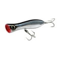 thumbnail image 1 of Yo-Zuri Fishing Lure R1155CHBL Bull Pop Floating Popper 8" 5 oz Ghost Black, 1 of 10