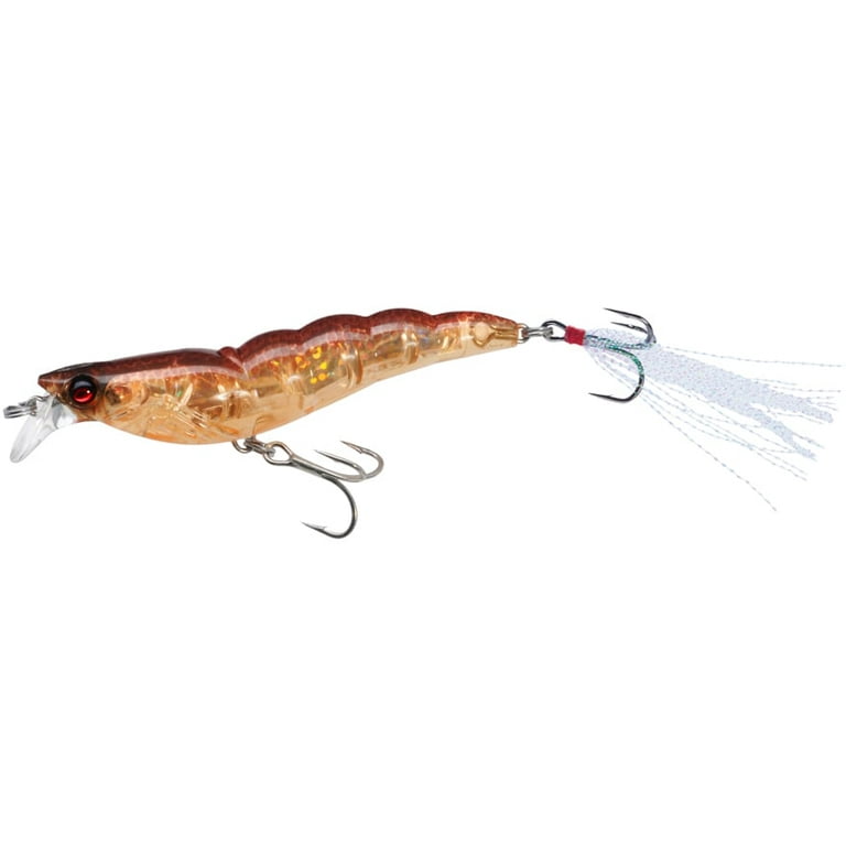 Yo-Zuri Fishing Lure R1162HRT Crystal 3D Shrimp Mylar Tinsel Tail