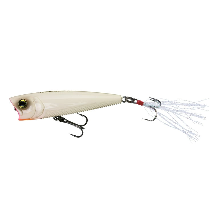 Yo-Zuri Floating 3DB Popper Topwater Hard Bait Lure, Bone