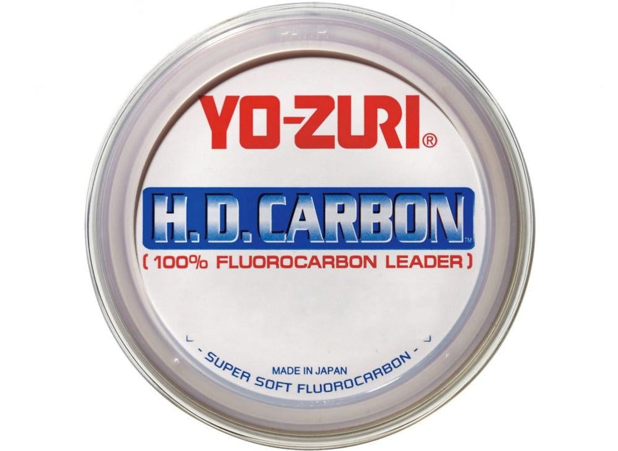 Yo-Zuri HD50 lbCL H.D. Carbon Fluorocarbon Fishing Leader 50 lb 30 Yards Clear