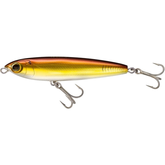 Yo-Zuri Hydro Pencil, 5" Hard Bait Fishing Lure, Bronze