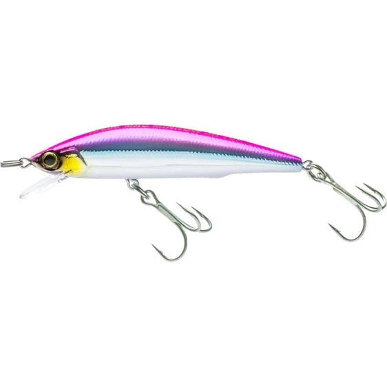 Yo-Zuri Mag Minnow Floating Diver Striper Barra Lure, 125mm (5"), Fluorescent Pink