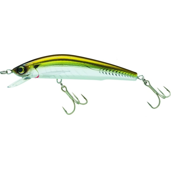 Yo-Zuri Mag Minnow Floating Diver Striper Barra Lure, 125mm (5"), Bronze