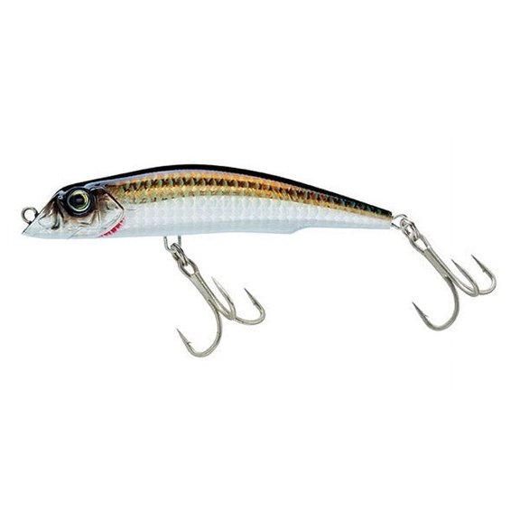 Yo-Zuri R1143-HRSN Mag Darter Floating Striper Lure, 4"/105mm, Bronze Shiner