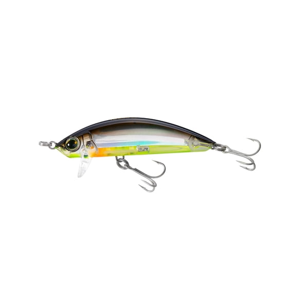 Yo-Zuri R1215-BSCL: 3D Inshore Surface Minnow F 90Mm 3-1/2", Black Silver
