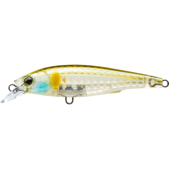 Yo-Zuri R1436-PGSH: 3Dr-X Minnow F 80Mm 3-1/8", Prism Ghost Shad