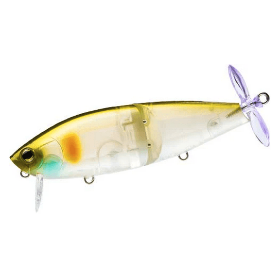 Yo-Zuri R1476 GSAY 3Db Wake Prop (F) 105Mm 4-1/8", Ghost Ayu