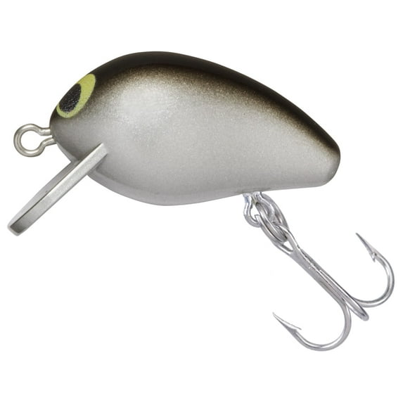 Yo-Zuri Snap Beans 1" Crankbait Fishing Lure, Silver Black