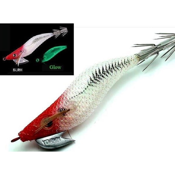 Yo-Zuri Squid Calamari Jig Sinking EGI Aurie Q RS A1605-SLRH Red Head