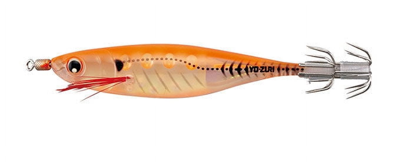 Yo-Zuri Squid Jig Ultra Bait Aurora Hard Bait Lure, Luminous Orange 