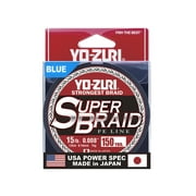 Yo-Zuri Super Braid Line 150yd Blue 15lb