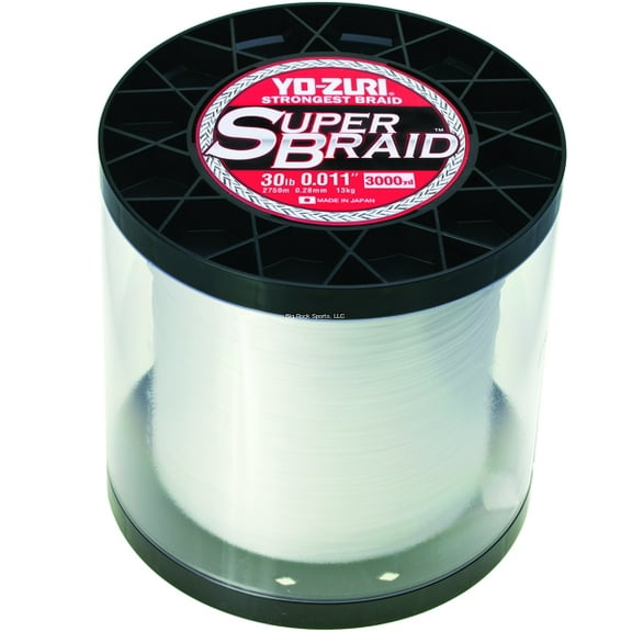 Yo-Zuri SuperBraid Bulk White 100lb 3300yd