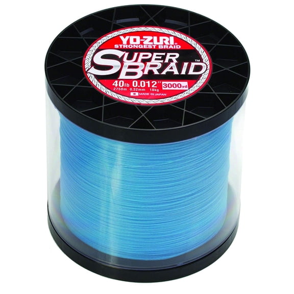 Yo-Zuri SuperBraid Line 15LB 3000yd Blue