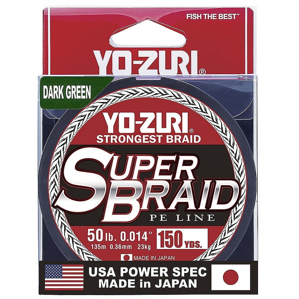 Yo-Zuri SuperBraid Line 80lb 3000yd Blue