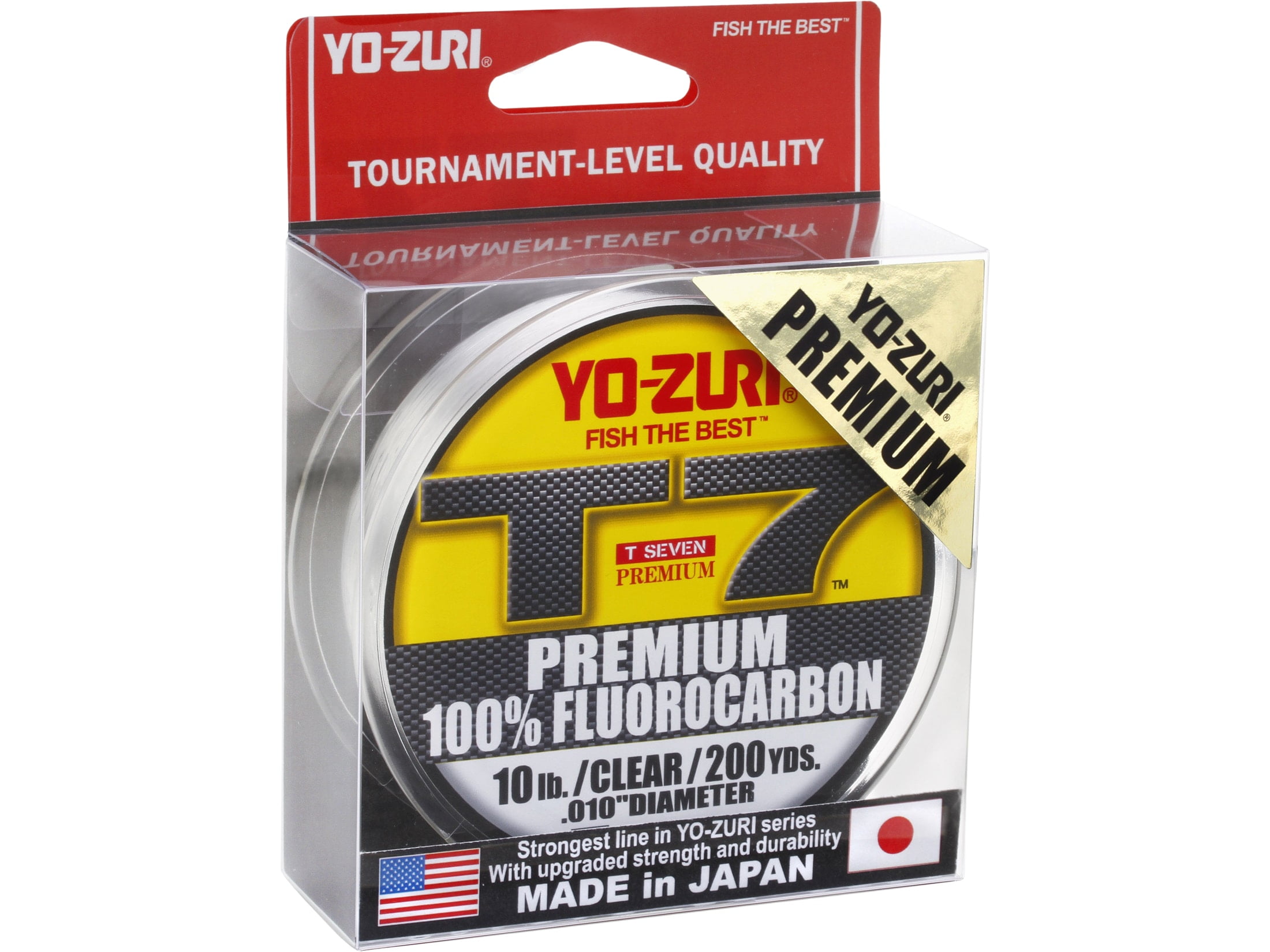 YO-ZURI Ligne à Pêche En Fluorocarbone Hybrid