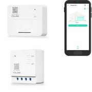 YoLink Garage Door Controller and Wireless Sensor - Remote Control Existing Garage Door Opener, 1/4 Mile Worlds Longest Range Garage Door Control Kit Compatible with Alexa IFTTT, YoLink Hub Required