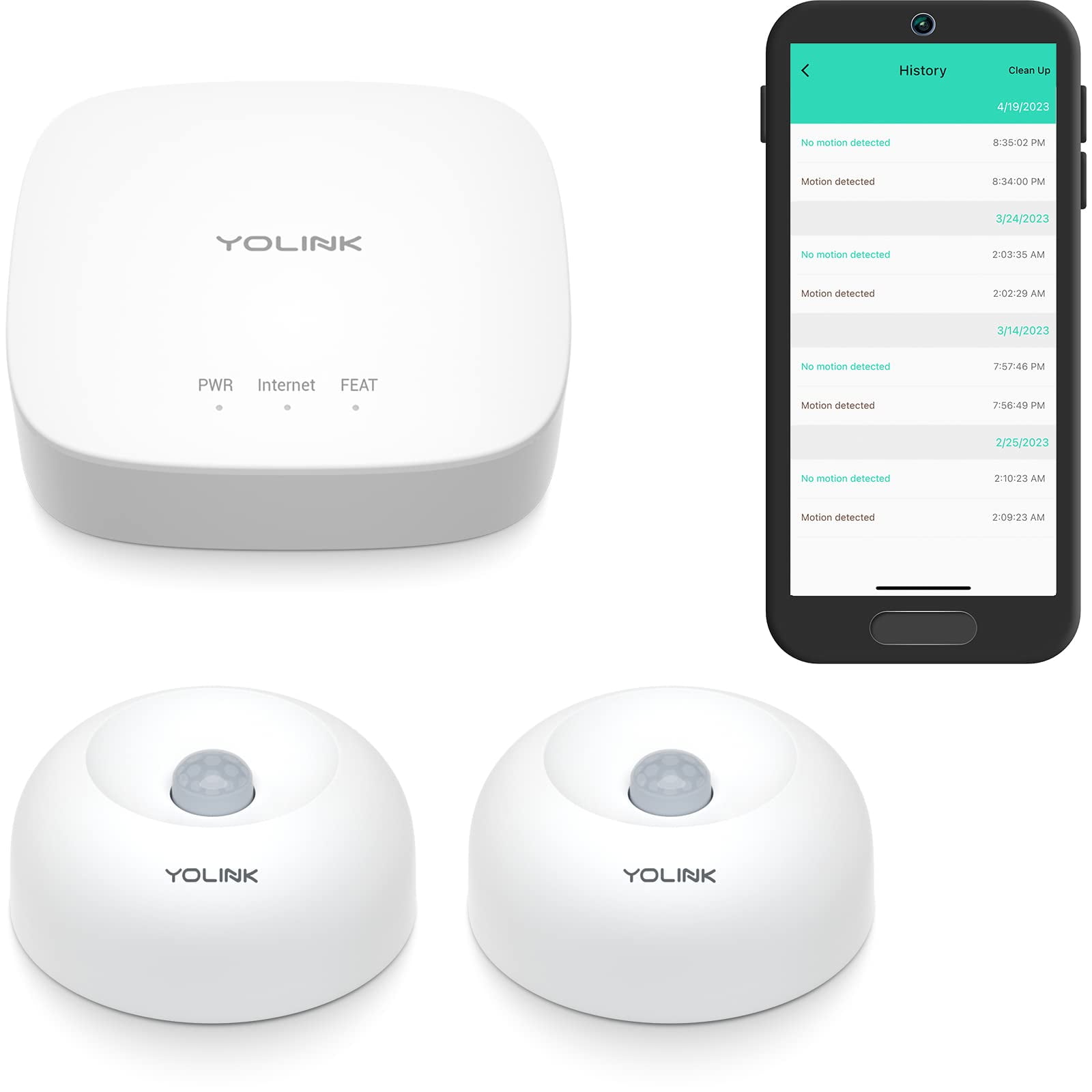 YoLink LoRa 14 Wireless Range Smart Motion Sensors, Zambia Ubuy