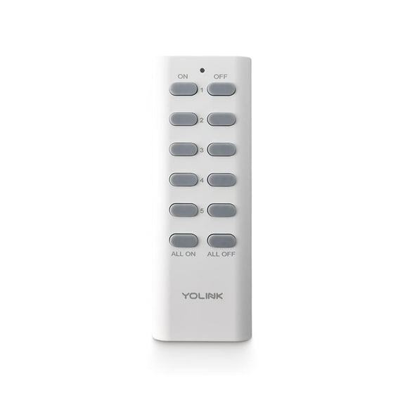 YoLink Remote, 500 Feet World's Longest Range Smart Remote Controller One Button Plugs Switches Outlets Grouping and Controlling, LoRa enabled Smart Home Automation Device