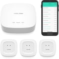 thumbnail image 1 of YoLink Smart Home Starter Kit: Hub & 3-Pack Water Leak Sensor 1, LoRa Up to 1/4 Mile Open-Air Range, SMS/Text, Email & Push Notifications, w/Alexa, IFTTT, Home Assistant, 1 of 9