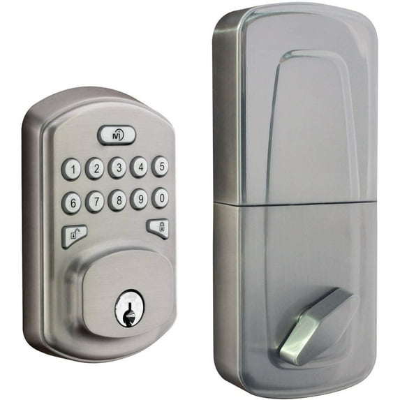 YoLink Smart Lock LoRa Enabled Super Long Range YoLink Smart Lock Deadbolt - YoLink App, Password and Key Lock Unlock Home Monitoring Smart Devices Remote Control Smart Home Automation Device