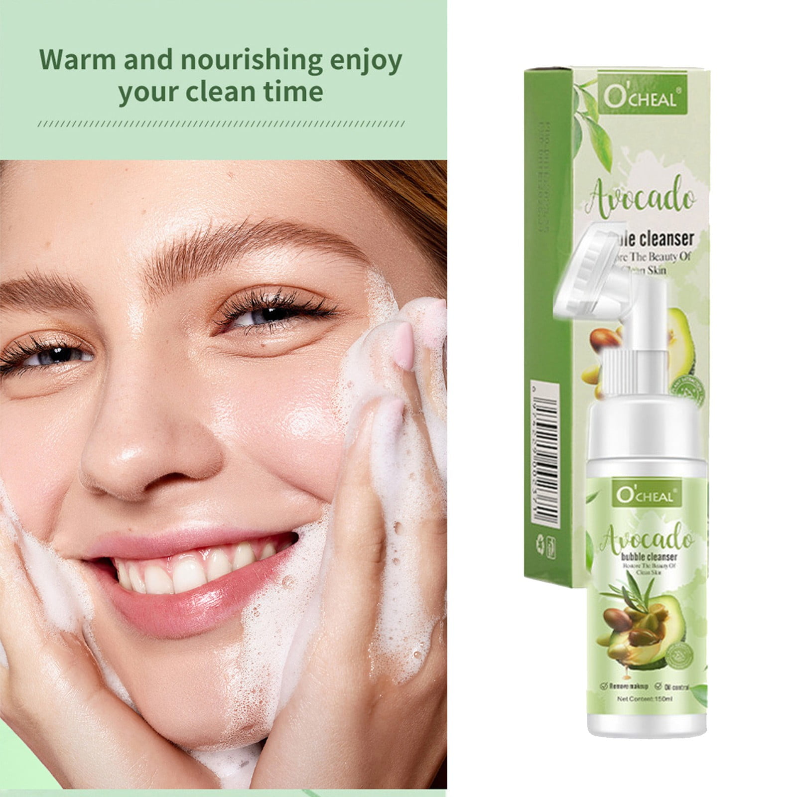 YoWeiPon Facial Cleanser / Face Wash Avocados Facial Cleanser 150ml