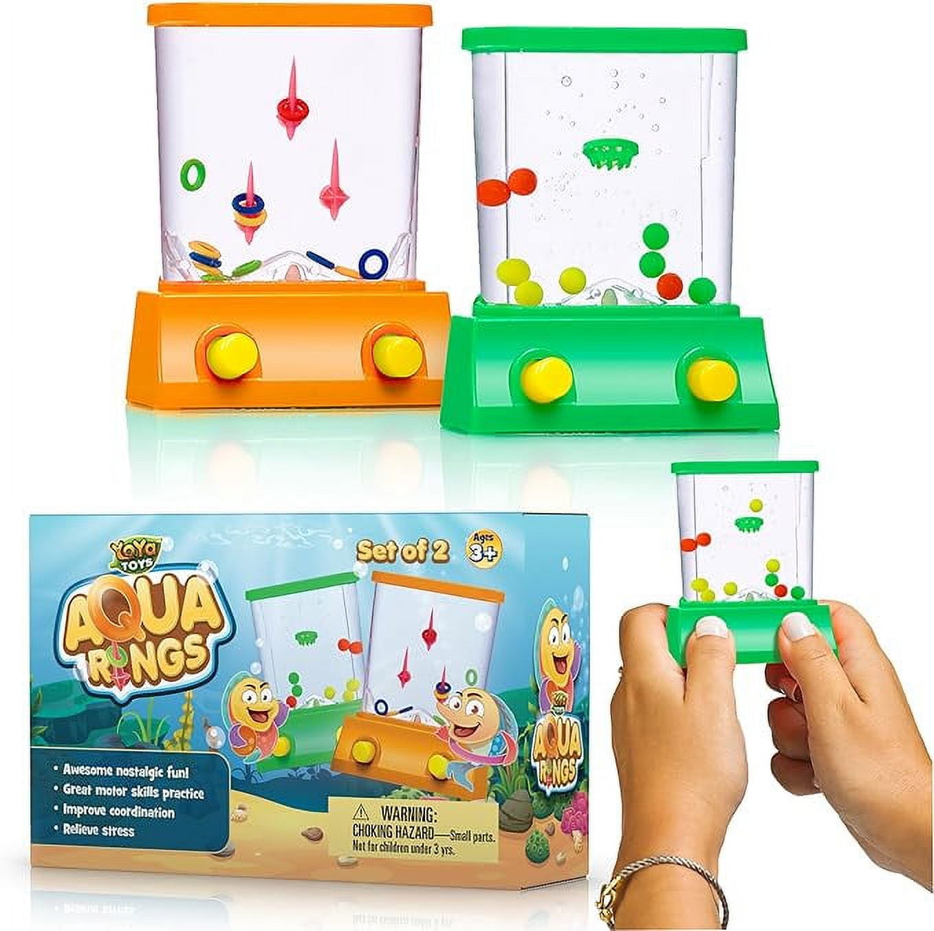 24PCS - Fruits Popsicle Water Ring Toss Game Toys