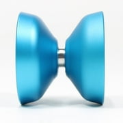 YoYoFactory GenPop Yo-Yo - Wide 7068 Aluminum Monometal YoYo Aqua