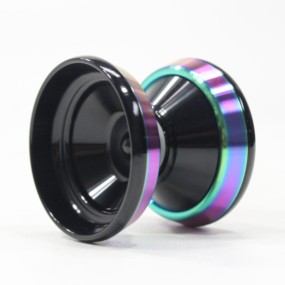YoYoFactory IQ Yo-Yo - Wide Bi-Metal Performer YoYo (Black YoYoFactory IQ Yo-Yo - Wide Bi-Metal Performer YoYo (Black