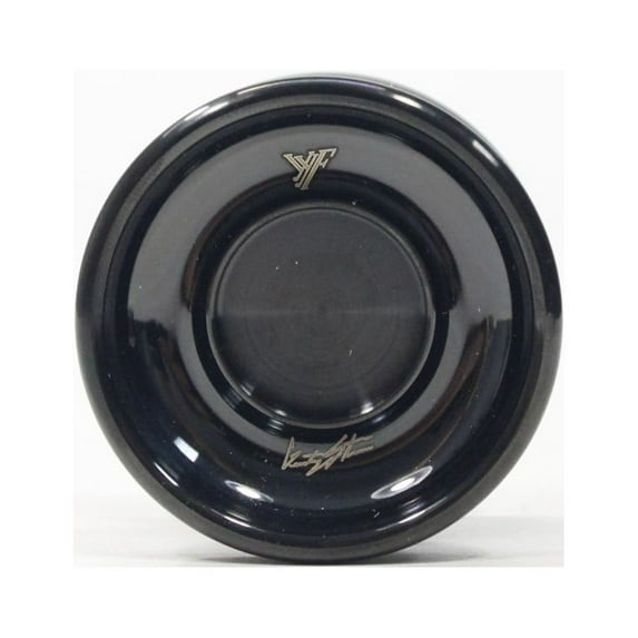 YoYoFactory Steel Shutter Yo-Yo - Undersized YoYo- Signature of World Champ Gentry Stein (Black)