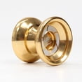 thumbnail image 1 of YoYoFactory Wide Angle Shutter Yo-Yo Blasted Aluminum Finish (Shiny Gold), 1 of 3